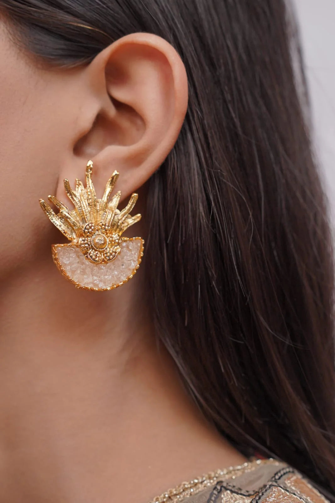 Abyaz Earrings
