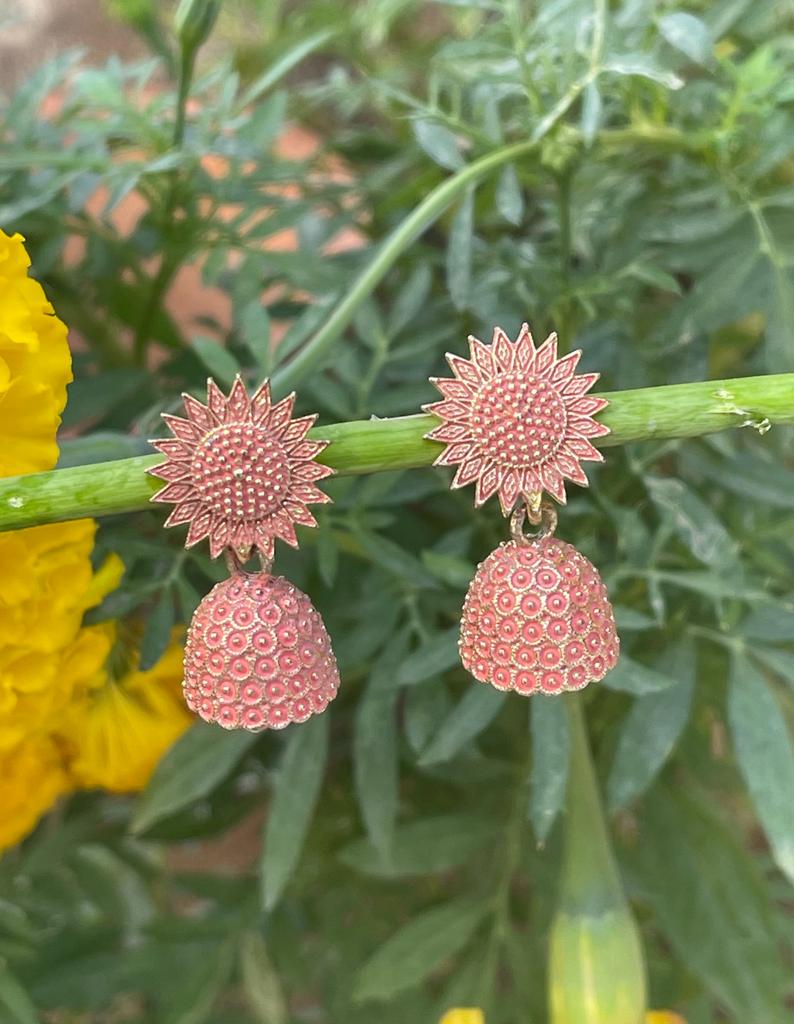 Peachy Jhumka