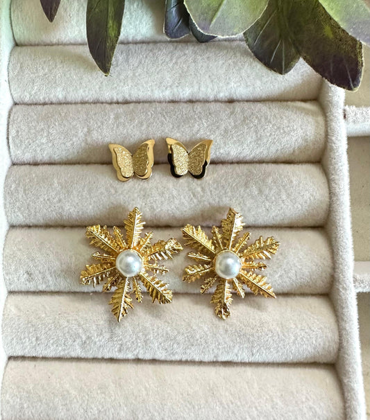 Butterfly Studs X Sunshine Shores